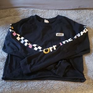 Vans Cropped Lomg Sleeve Tee